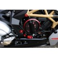 CNC Racing Bi-Color Billet Pressure Plate For MV Agusta F3/B3 Models With OE Slipper Clutch